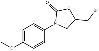 5-(Bromomethyl)-3-(4-methoxyphenyl)-1,3-oxazolidin-2-one