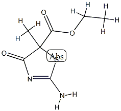5-Thiazolecarboxylicacid,2-amino-4,5-dihydro-5-methyl-4-oxo-,ethylester(9CI)