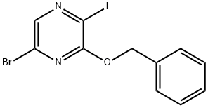 3-Benzyloxy-5-bromo-2-iodo-pyrazine