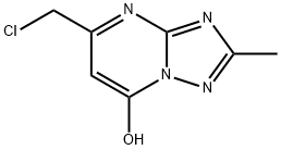 5-(chloromethyl)-2-methyl[1,2,4]triazolo[1,5-a]pyrimidin-7-ol(SALTDATA: FREE)