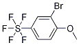 1-Methoxy-2-bromo-4-(pentafluorosulfanyl)benzene