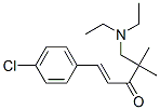 1-(4-chlorophenyl)-4,4-dimethyl-5-diethylamino-1-penten-3-one