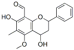 4,7-dihydroxy-5-methoxy-6-methyl-8-formylflavan