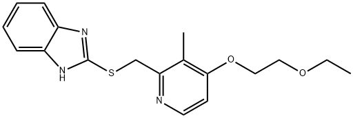 2-[(4-ETHOXYETHOXY-3-METHYL-2-PYRIDINYL)-METHYLTHIO]-BENZIMIDAZOLE