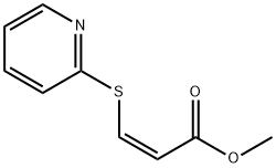 2-Propenoicacid,3-(2-pyridinylthio)-,methylester,(Z)-(9CI)