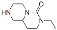 6H-Pyrazino[1,2-c]pyrimidin-6-one,7-ethyloctahydro-,(+)-(9CI)