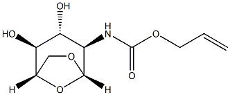 2-allyloxycarbonylamino-1,6-anhydro-2-deoxyglucopyranose