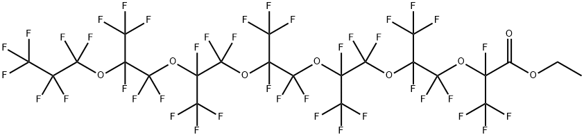 Ethyl perfluoro-2,5,8,11,14,17-hexamethyl-3,6,9,12,15,18-hexaoxaeicosanoate