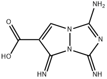 1H,5H-Pyrazolo[1,2-a]-s-triazole-6-carboxylicacid,2,3-dihydro-1,3,5-triimino-