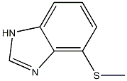 1H-Benzimidazole,4-(methylthio)-(9CI)