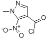 1H-Pyrazole-4-carbonylchloride,1-methyl-5-nitro-(9CI)