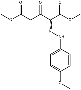 DIMETHYL 2-[2-(4-METHOXYPHENYL)HYDRAZONO]-3-OXOPENTANEDIOATE