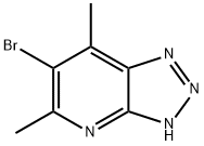 6-Bromo-5,7-dimethyl-v-triazolo[4,5-b]pyridine