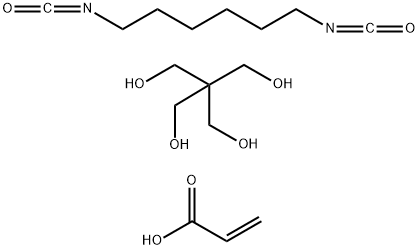 1,3-Propanediol, 2,2-bis(hydroxymethyl)-, polymer with 1,6-diisocyanatohexane, 2-propenoate