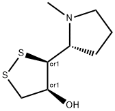 (3R)-3α-[(2S)-1-Methyl-2α-pyrrolidinyl]-1,2-dithiolan-4α-ol