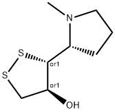(3R)-3α-[(2R)-1-Methyl-2β-pyrrolidinyl]-1,2-dithiolan-4α-ol