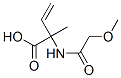 3-Butenoic  acid,  2-[(methoxyacetyl)amino]-2-methyl-  (9CI)