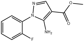 methyl 5-amino-1-(2-fluorophenyl)-1H-pyrazole-4-carboxylate