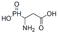 Propanoic  acid,  3-amino-3-(hydroxyphosphinyl)-