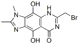 8H-Imidazo[4,5-g]quinazolin-8-one,  6-(bromomethyl)-3,5-dihydro-4,9-dihydroxy-2,3-dimethyl-  (9CI)