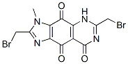 3H-Imidazo[4,5-g]quinazoline-4,8,9(5H)-trione,  2,6-bis(bromomethyl)-3-methyl-  (9CI)