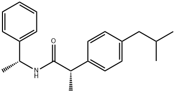 (R,S)-N-(1-Phenylethyl) Ibuprofen AMide