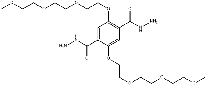 1,4-Benzenedicarboxylic acid, 2,5-bis[2-[2-(2-methoxyethoxy)ethoxy]ethoxy]-, 1,4-dihydrazide