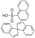 1,1'-spirobi(1H-indene), 1-naphthalenesulfonic acid deriv.