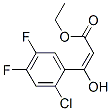 ETHYL 3-(2-CHLORO-4,5-DIFLUOROPHENYL)-3-HYDROXYACRYLATE
