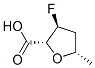 2-Furancarboxylicacid,3-fluorotetrahydro-5-methyl-,[2R-(2alpha,3beta,5alpha)]-(9CI)