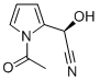 1H-Pyrrole-2-acetonitrile, 1-acetyl-alpha-hydroxy-, (R)- (9CI)