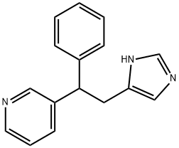 Pyridine, 3-(2-(1H-imidazol-4-yl)-1-phenylethyl)-