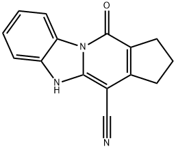 11-oxo-2,3,5,11-tetrahydro-1H-benzo[4,5]imidazo[1,2-a]cyclopenta[d]pyridine-4-carbonitrile