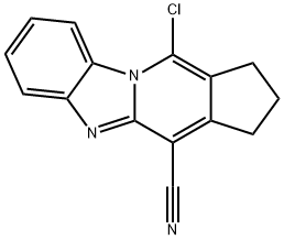 11-chloro-2,3-dihydro-1H-benzo[4,5]imidazo[1,2-a]cyclopenta[d]pyridine-4-carbonitrile