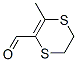 1,4-Dithiin-2-carboxaldehyde, 5,6-dihydro-3-methyl- (9CI)