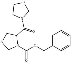 4-[(Thiazolidin-3-yl)carbonyl]thiazolidine-3-carboxylic acid benzyl ester