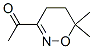 Ethanone, 1-(5,6-dihydro-6,6-dimethyl-4H-1,2-oxazin-3-yl)- (9CI)