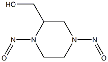 2-Piperazinemethanol,1,4-dinitroso-(9CI)