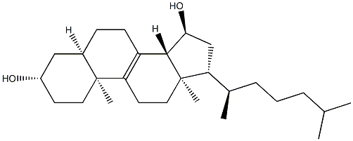 5β-Cholest-8-ene-3β,15α-diol