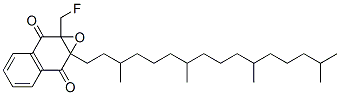 2-(fluoromethyl)-3-(phytyl)-1,4-naphthoquione 2,3-epoxide