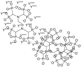yttrium ethylenediaminetetra(methylenephosphonic acid)