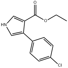 4-(4-CHLOROPHENYL)-1H-PYRROLE-3-CARBOXYLIC ACID ETHYL ESTER