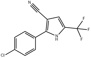 2-(4-氯苯基)-5-(三氟甲基)-1H-吡咯-3-甲腈