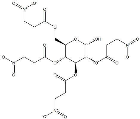 ALPHA-D-吡喃葡萄糖 2,3,4,6-四(3-硝基丙酸酯)