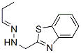 Propanal, 2-benzothiazolylmethylhydrazone (9CI)