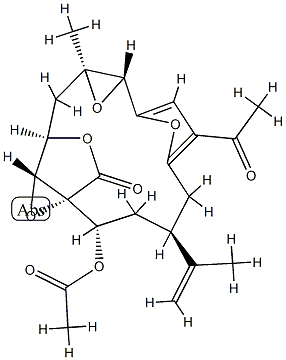 (1R,2S,4S,10R,12S,14R,15R)-7-Acetyl-2-acetyloxy-12-methyl-4-(1-methylethenyl)-11,16,18,19-tetraoxapentacyclo[12.2.2.16,9.01,15.010,12]nonadeca-6,8-diene-17-one
