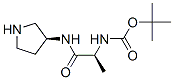 TERT-BUTYL {(S)-1-METHYL-2-OXO-2-[(S)-PYRROLIDIN-3-YLAMINO]ETHYL}CARBAMATE