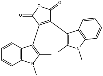3,4-BIS-(1,2-DIMETHYL-1H-INDOL-3-YL)-FURAN-2,5-DIONE