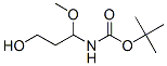 Carbamic acid, (3-hydroxy-1-methoxypropyl)-, 1,1-dimethylethyl ester (9CI)