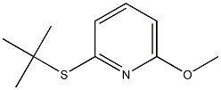 Pyridine,2-[(1,1-dimethylethyl)thio]-6-methoxy-(9CI)